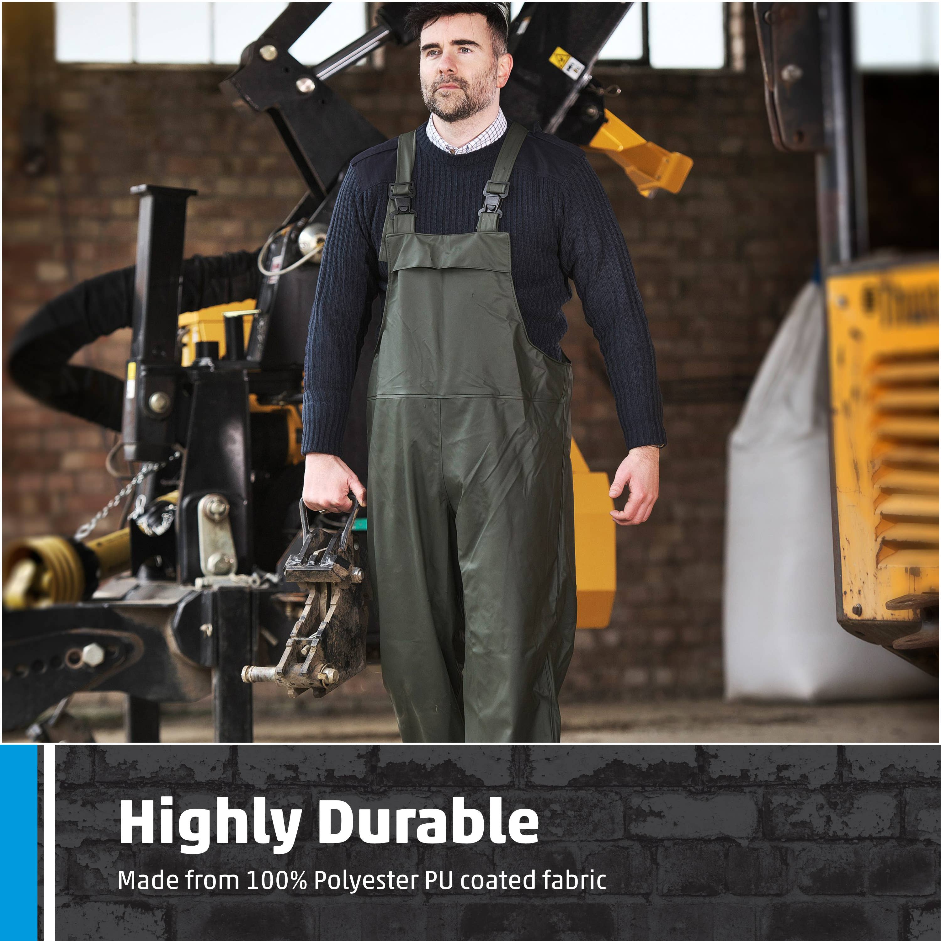 TuffStuff Workwear – wholesale Overalls – Women's – Fort Airflex Bib 'N' Brace, Waterproof Work Overalls4