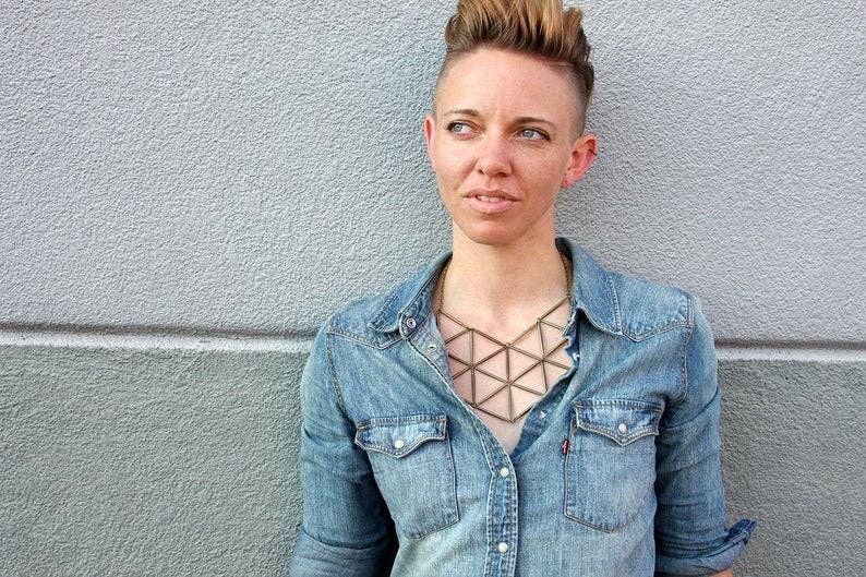 daniAWESOME - Wholesale Bib Necklace - Geometric Bib Necklace3