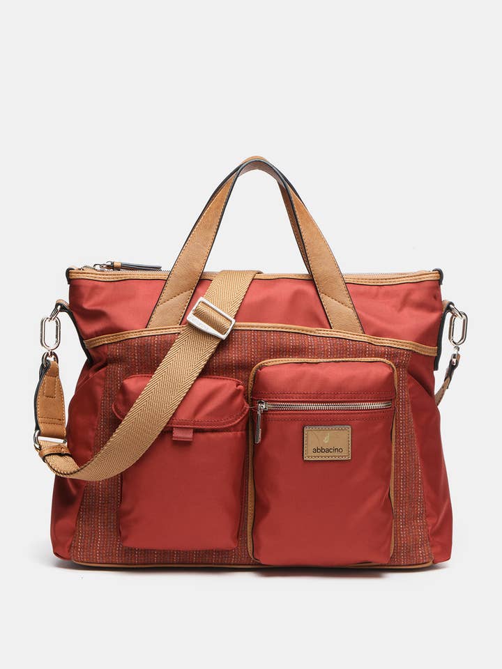 Borsa shopper in materiali riciclati per la vendita all'ingrosso da parte di Abbacino