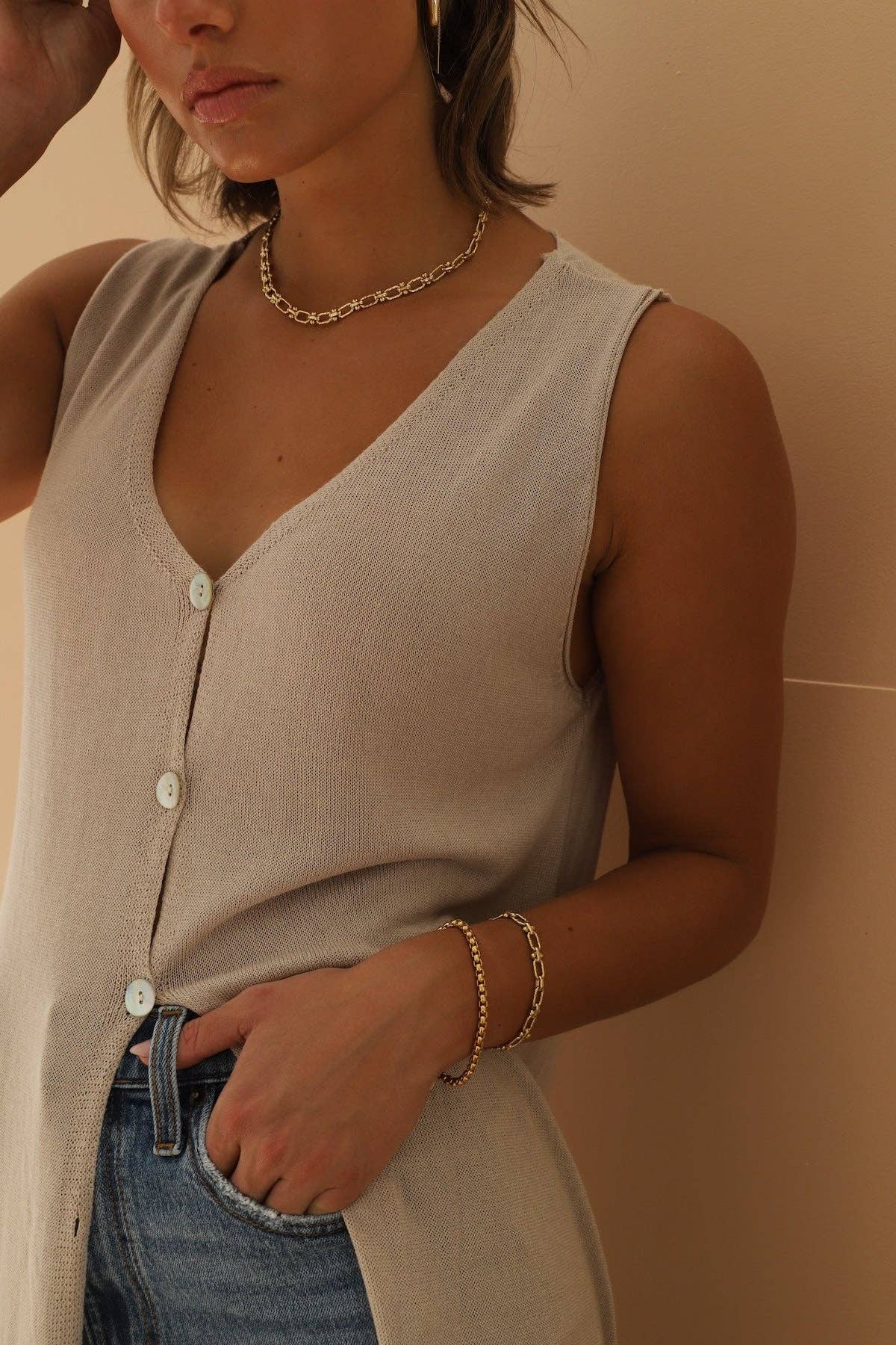 Katie Waltman Jewelry – Engroshandel Led/kæde halskæde – FLORENCE KÆDEHALSKÆDE4