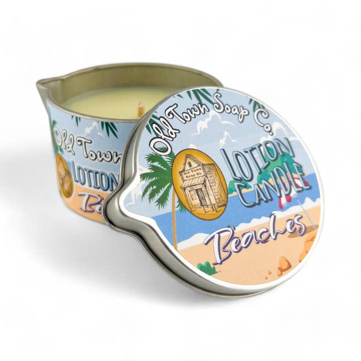 Old Town Soap Co. - Wholesale Travel Candles - Beach Scents Lotion Candles (Avail in 5 Great Scents!)1