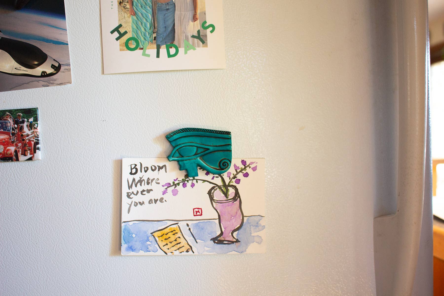 Discoveries, Inc. - Wholesale Magnet - Egyptian Eye Magnet - 2.75"5