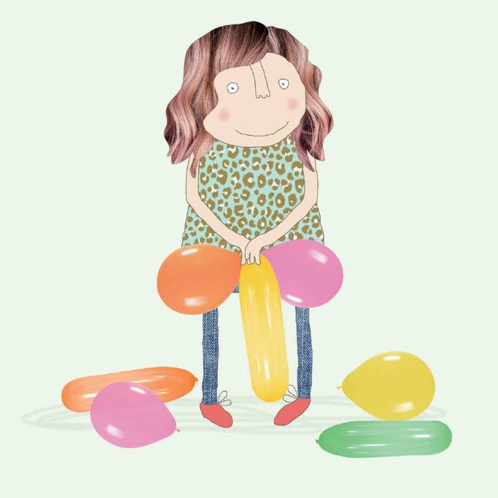 Calypso Cards LLC - Wholesale Birthday Card - GIRL DISREGARD BIRTHDAY GREETING CARD 4.5 x 6.25"