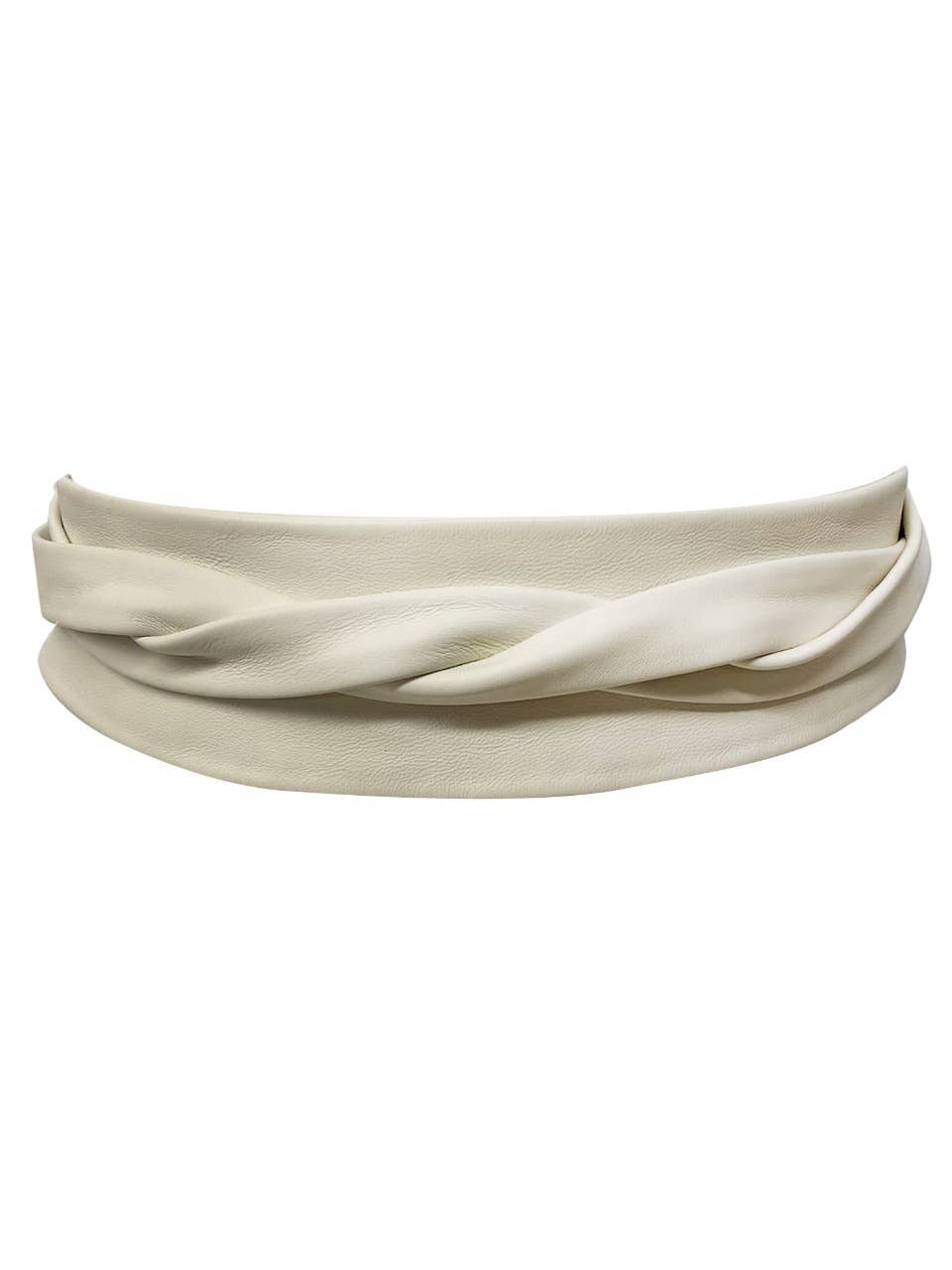 ADA Collection Belts - Wholesale Belt - Women's - Wrap Belt - Bone - OS5