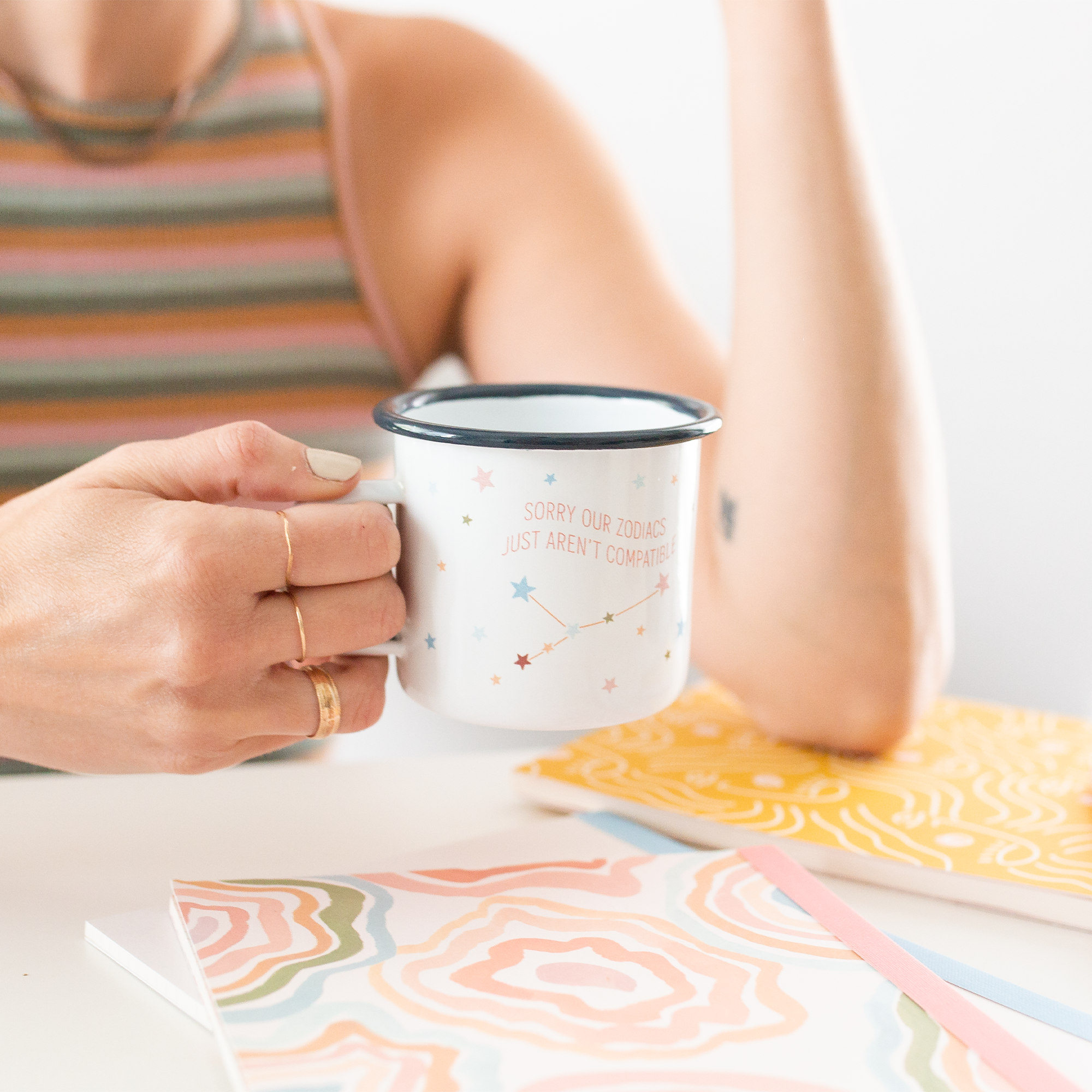 Talking Out of Turn - Wholesale Coffee Mug - Campfire Mug3