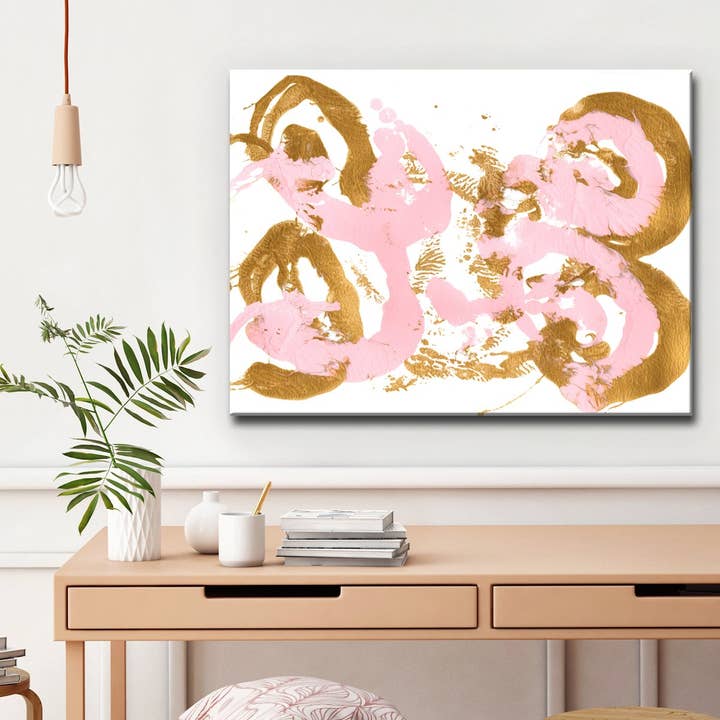 Ballerina' Canvas Wall D?©cor by Coretta King Johnson for wholesale by Ready2hangart, Inc.