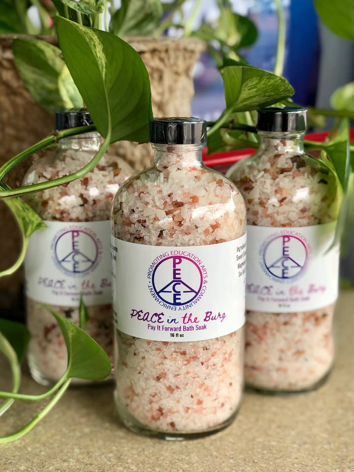 "PEACE in the 'Burg" Pay it Forward Bath Soak for wholesale by ASTRA