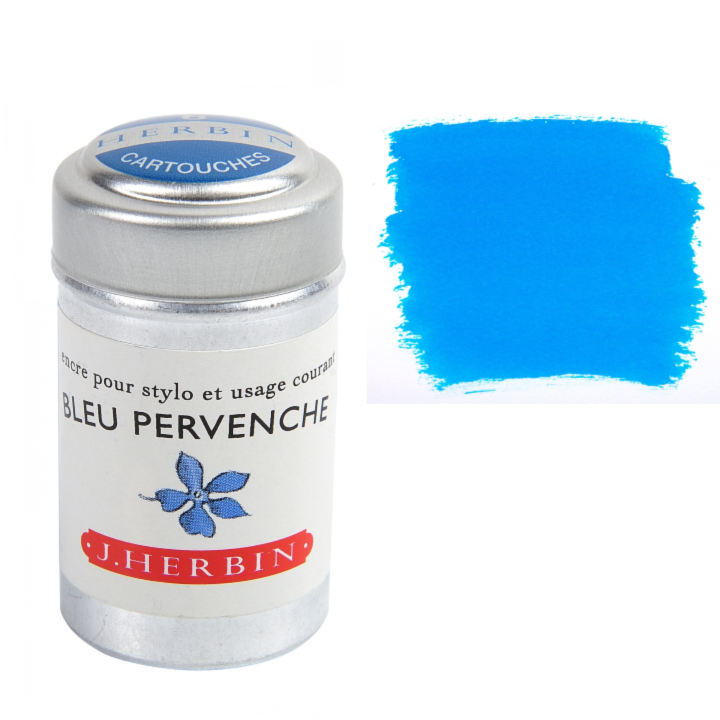 Exaclair - Wholesale Ink Pad - Herbin Fountain Pen Ink Cartridges - Tin of 65