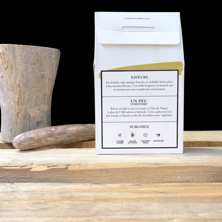 Factorerie Poivres - Vendita all'ingrosso Spezie essiccate - Peperoncino selvatico Timur 100G Nepal1