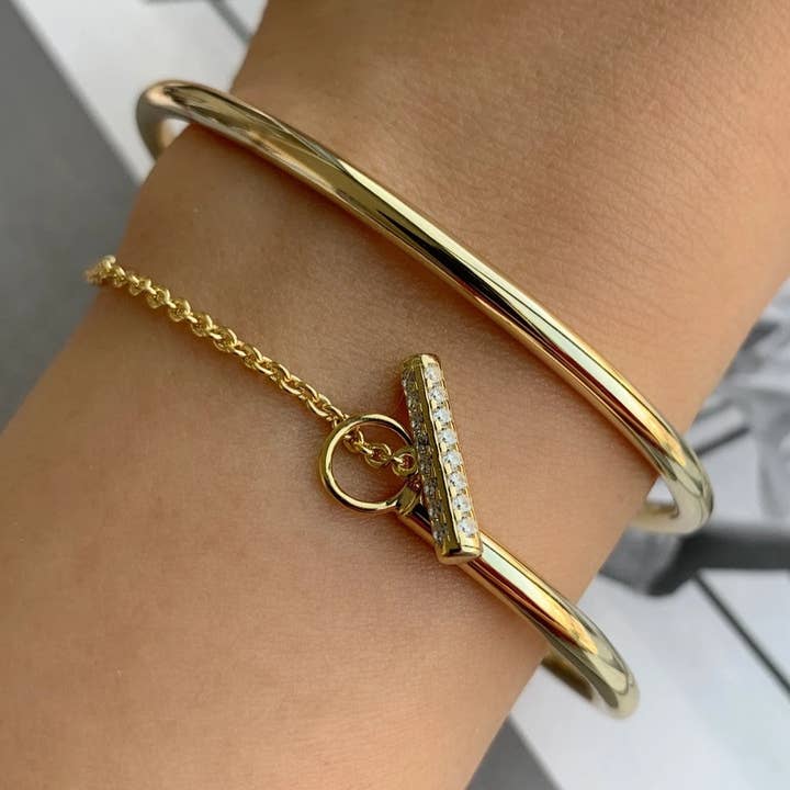 BANGLE CHAIN BRACELET for wholesale by FALA