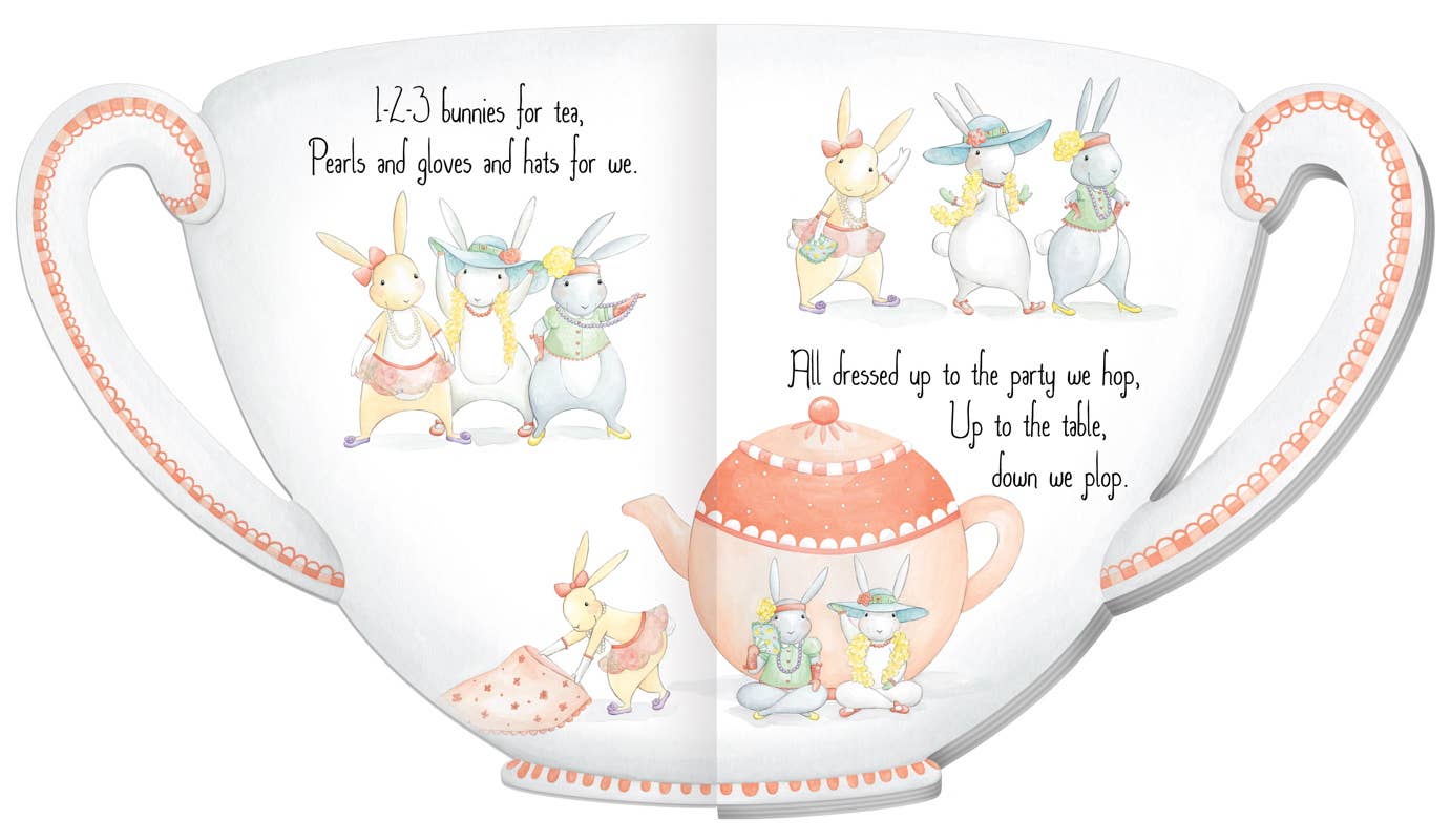 Simon & Schuster - Wholesale Baby & Toddler Book (0-2) - Bunnies For Tea by Kate Stone1