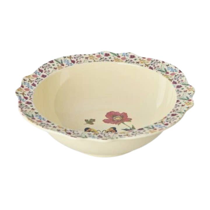 RicebyRice - Wholesale Bowl - Melamine Vintage Bowl with Nathalie L'ete Print - Large -25.36 oz1