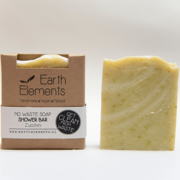 Earth Elements - Wholesale Bar Soap - Soap Bar Zucchini - Made With Vegetable Waste1