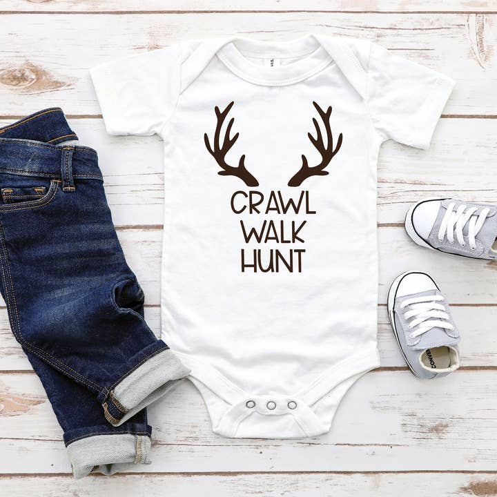 Body Crawl Walk Hunt por atacado de Itsy Bitsy Bella Co