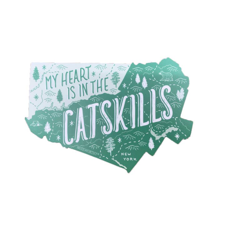 Noteworthy Paper & Press - Wholesale Sticker - Catskills Sticker