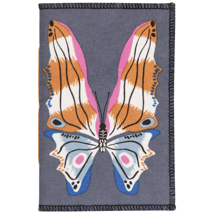 Carnet à couverture en tissu imprimé Aurora pour la vente par Danica Studio