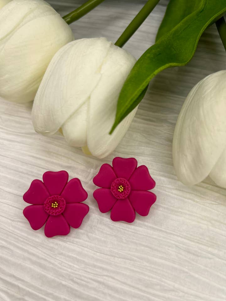 Boho Flower Örhängen för wholesale av Rachel Ray Co