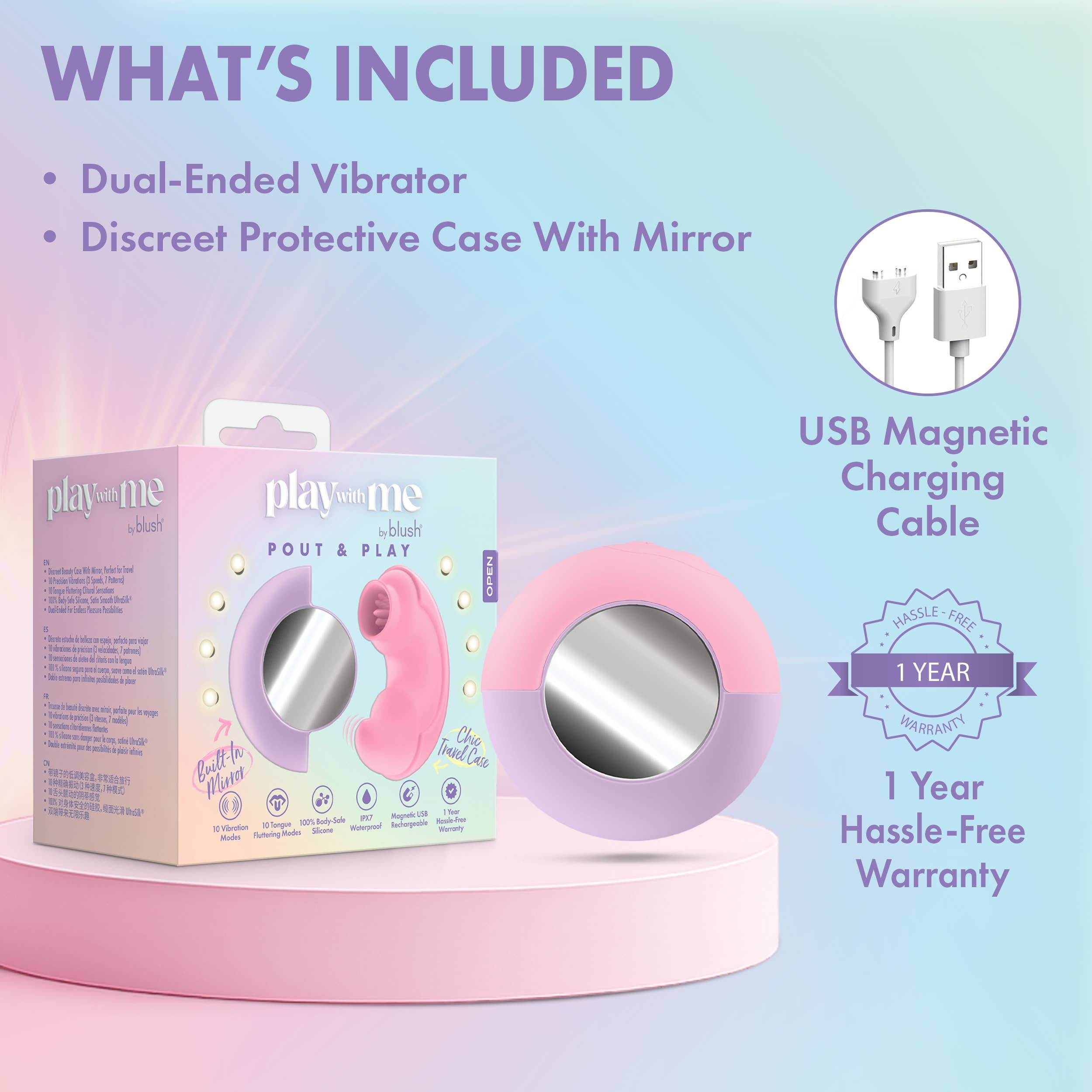 Pink Play With Me – Pout & Play for wholesale on Faire7