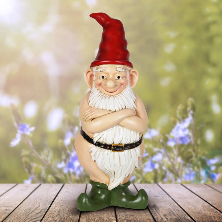 Exhart - Wholesale Garden Gnome - Naked Ned Garden Gnome1