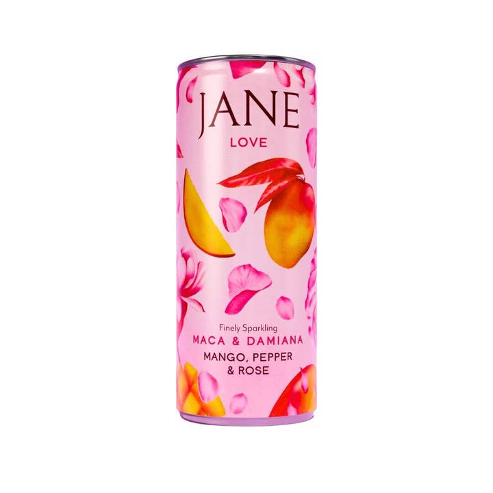 JANE - Wholesale Non-alcoholic aperitif/mocktail - Aphrodisiac Drink Mango Pepper Maca Damiana 25cl x241