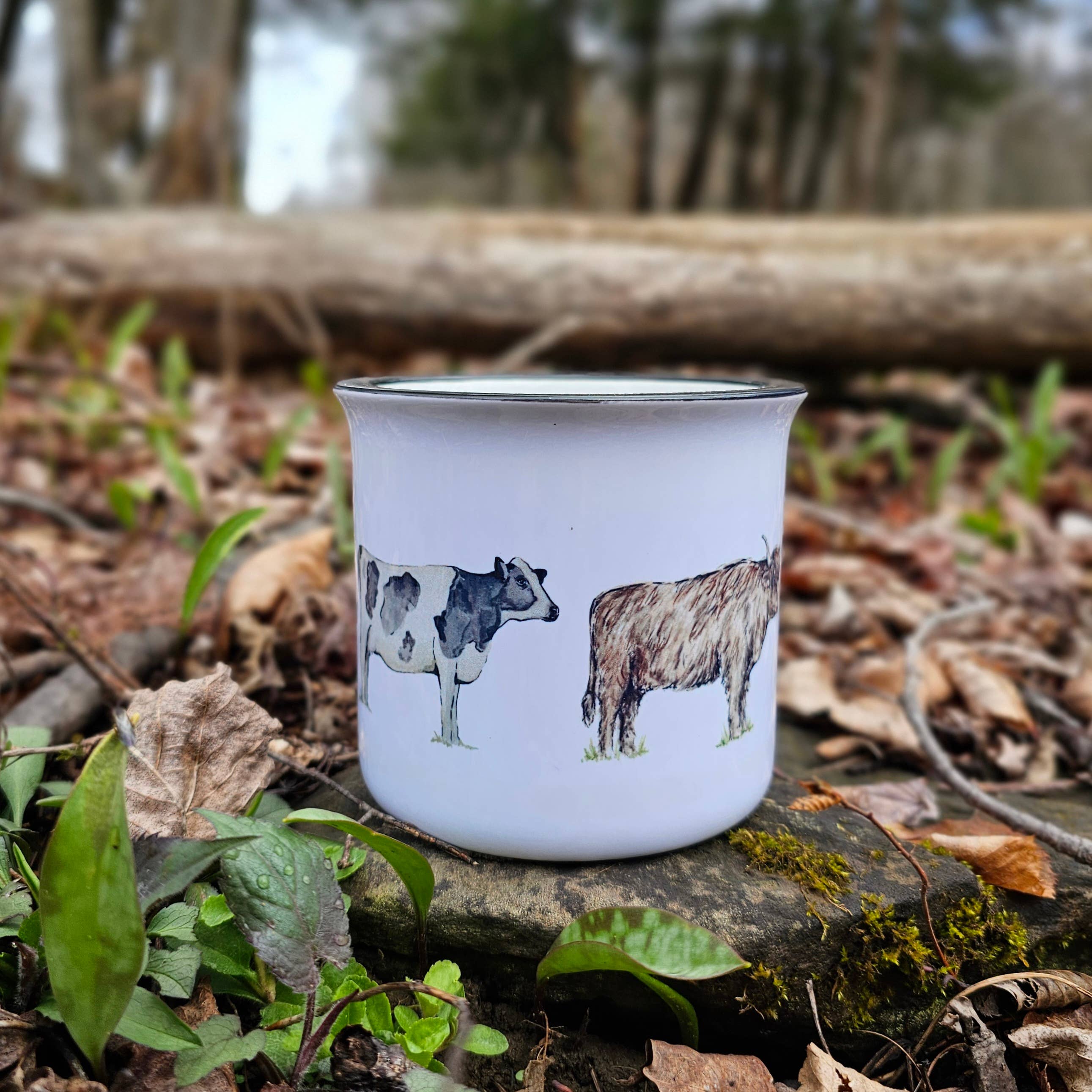 The Cranberry Finch - Wholesale Coffee Mug - Cow Lover Coffee Mug1