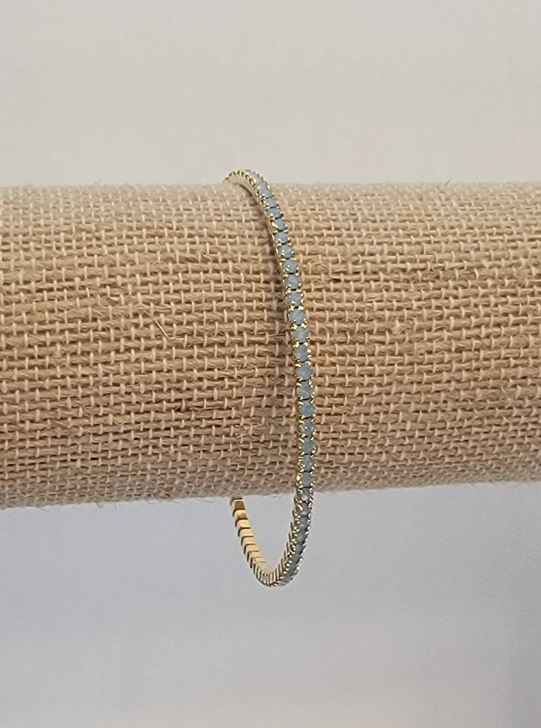 BETTYOH INC - Wholesale Beaded Bracelet - OPAL Gold Metal Bracelet3