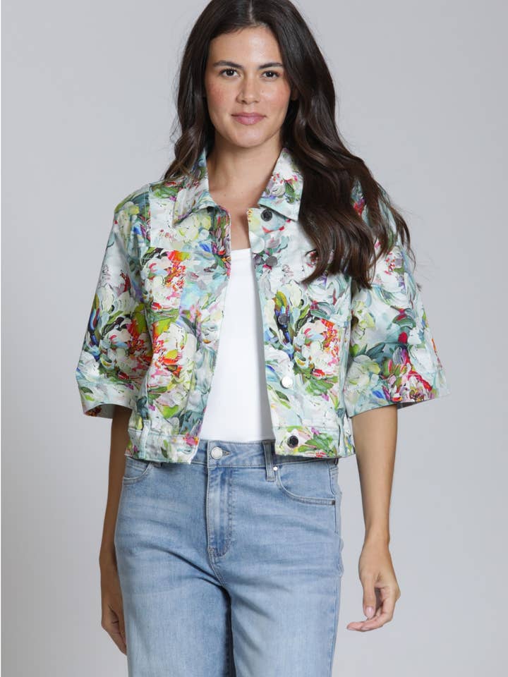 Giacca di jeans a maniche corte per la vendita all'ingrosso da parte di APNY