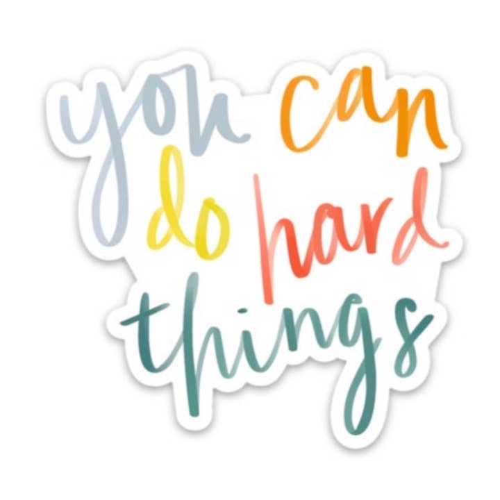 Imán | Puedes hacer cosas difíciles | Imán para nevera para venta al por mayor de swaygirls
