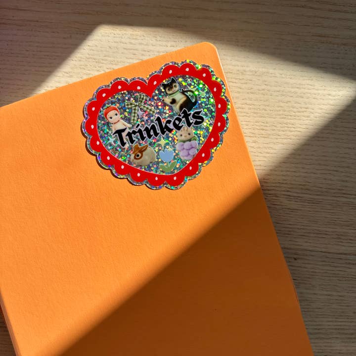 Shellflower - Wholesale Sticker - Trinkets Glitter Vinyl Sticker2