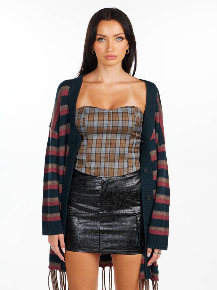 Night Crawler Cardigan for wholesale by Pretty Damage