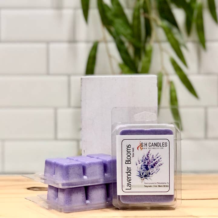 S H Candles - Wholesale Jar/Filled Candle - Lavender Scented Soy Candle Collection