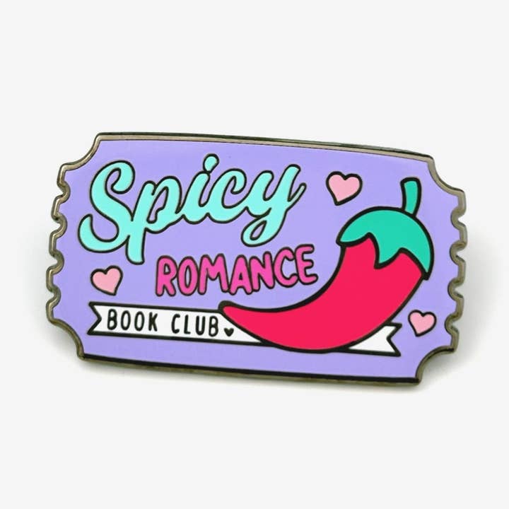 Anstecknadel Spicy Romance Book für den Großhandel von My Secret Copy