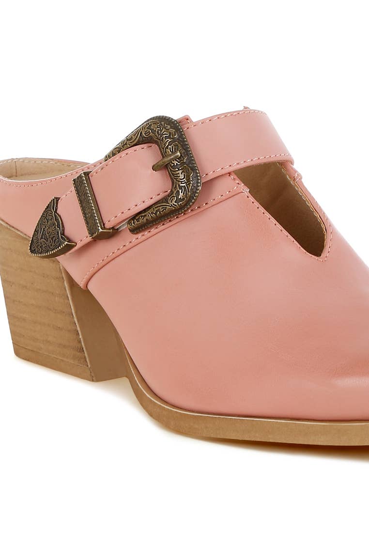 Rag Company - Vente Mules – femme - Mules à boucle sculptée Holler13