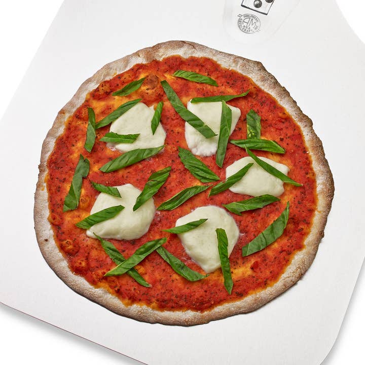 Kitchen Supply 16-Inch x 18-Inch Aluminum Pizza Peel with Wood Handle for wholesale by Kitchen Supply Wholesale