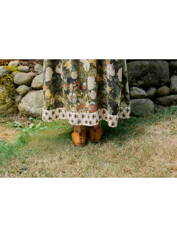 Market of Stars (Worldwide) - Wholesale Dress - Women's - I Dream in Flowers Bohéme Long Maxi Slip Dress With Bees