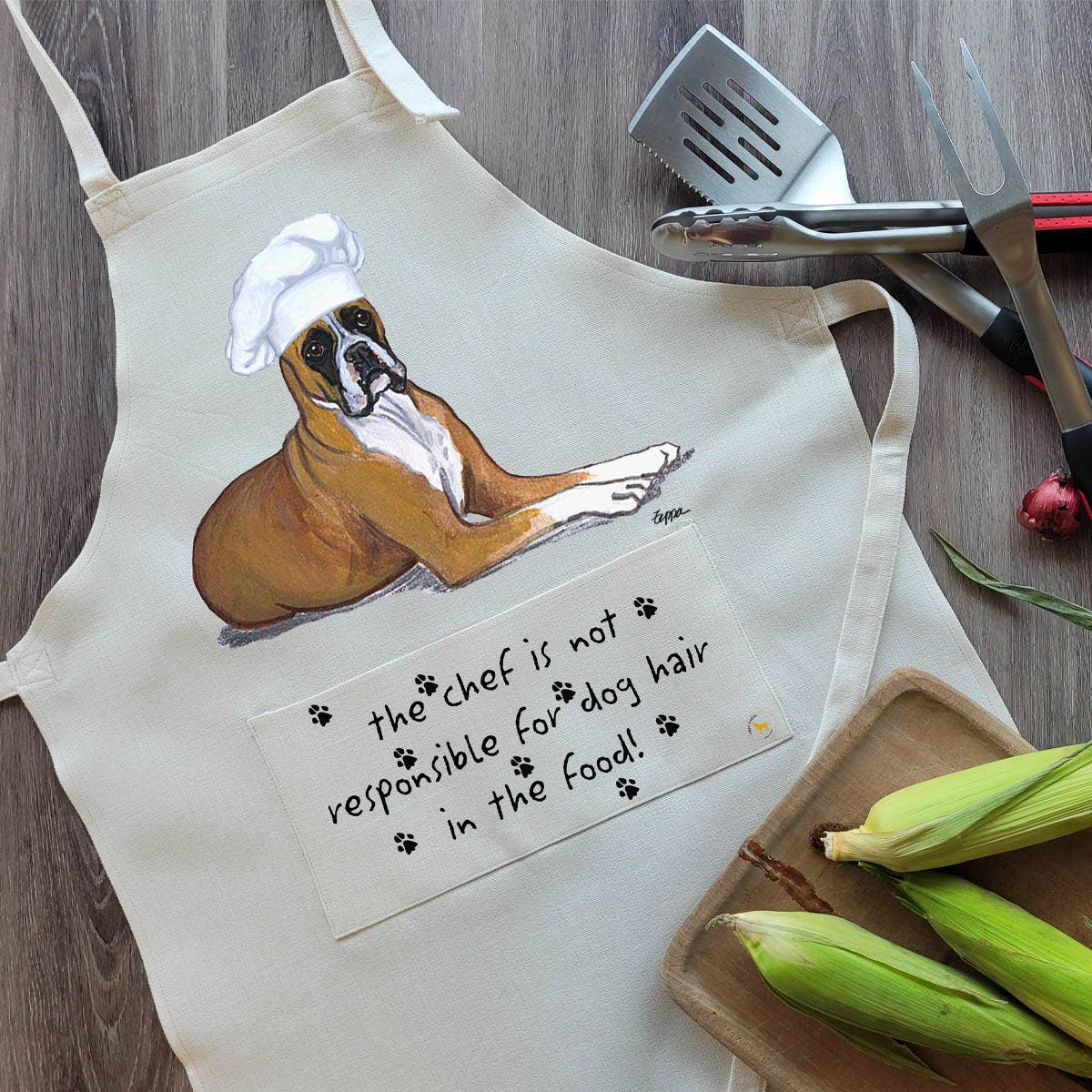 Zeppa Studios - Wholesale Apron - Boxer Apron0