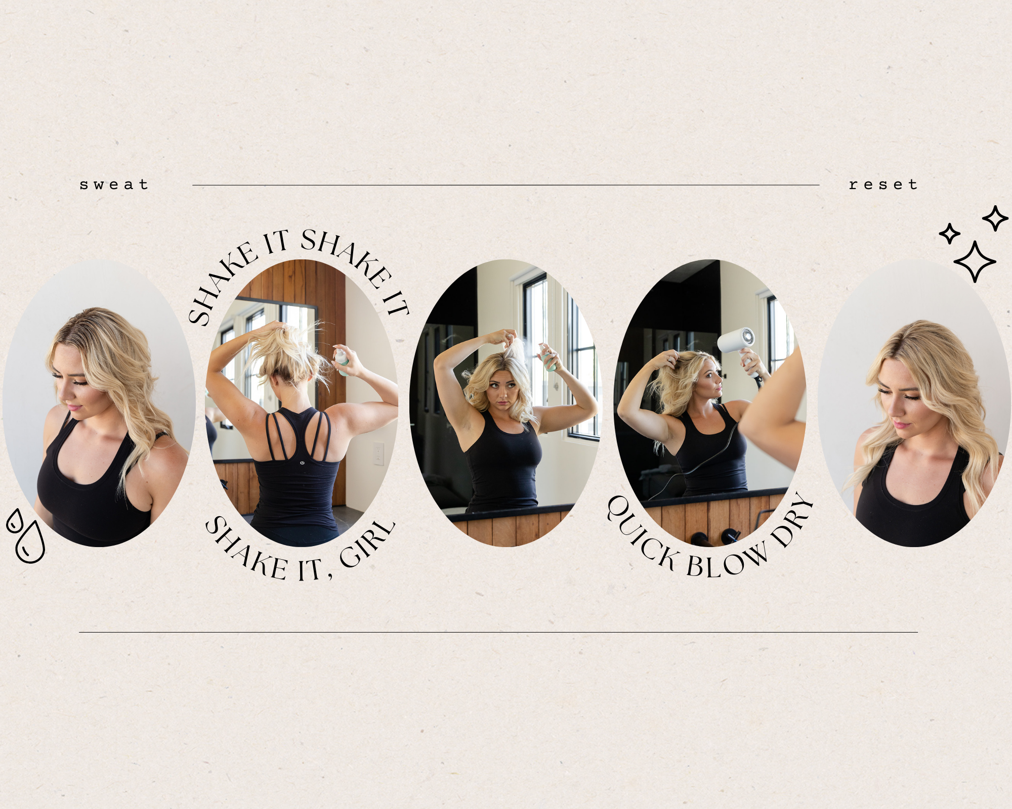 Sweat Script - Wholesale Hair Spray - Sweat Script - 1/2 case - 💧Fresh Hair, No Wash Needed12