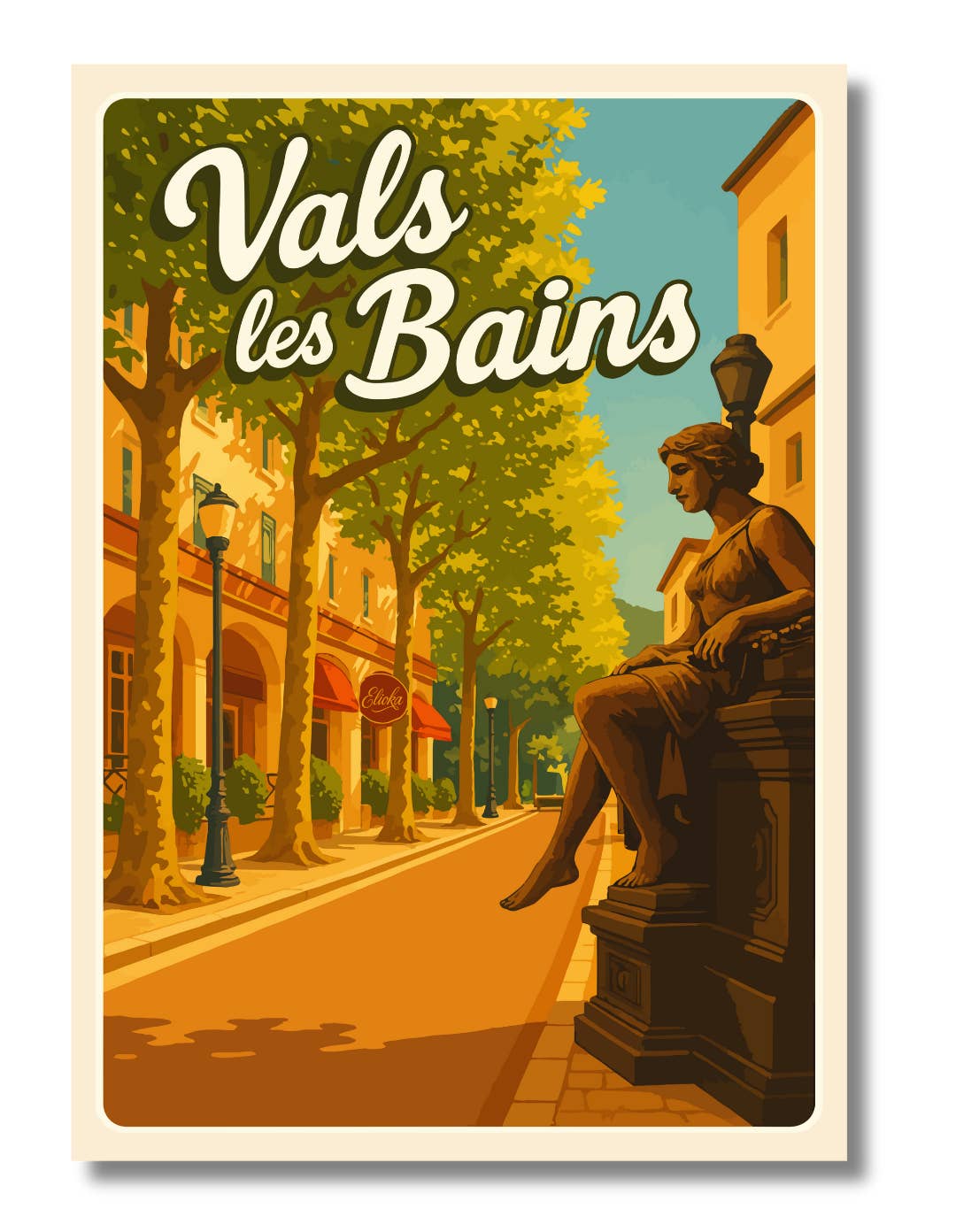 ELIOKA - Wholesale Poster - Display Vals-les-Bains