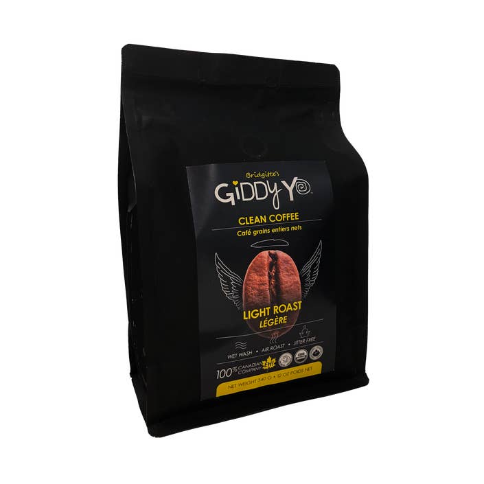 ARTISAN COFFEE BEANS, LIGHT ROAST, 340 G/ 12 OZ, ORGANIC for wholesale by Giddy Yo