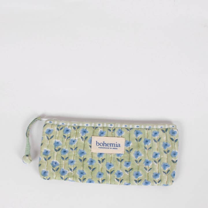 Bohemia Design - Wholesale Pencil Case/Pouch - Garland Pencil Case, Sage