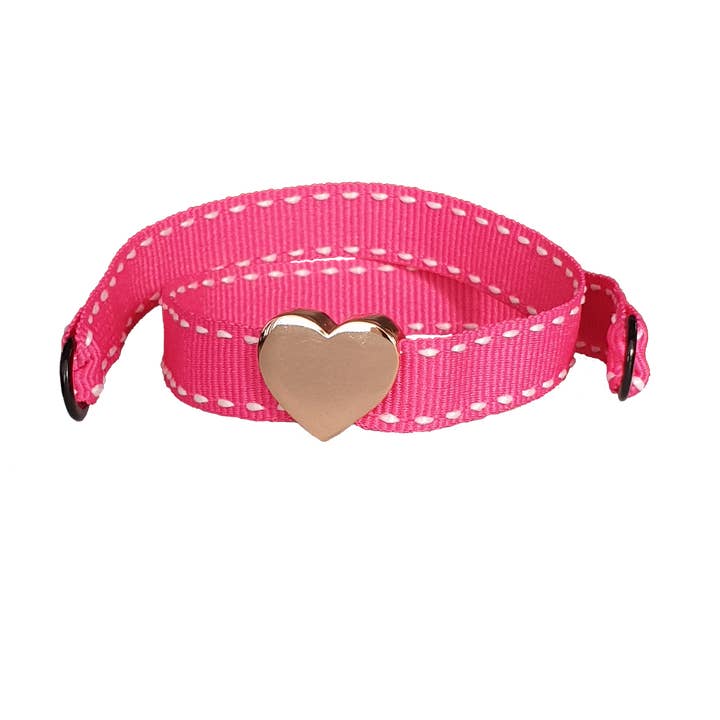 ROSA GULD HJÄRTA ARMBAND för wholesale av Smartever Srl