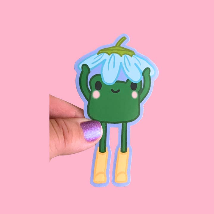 Rainy Day Frog for wholesale by Bloom by Steph