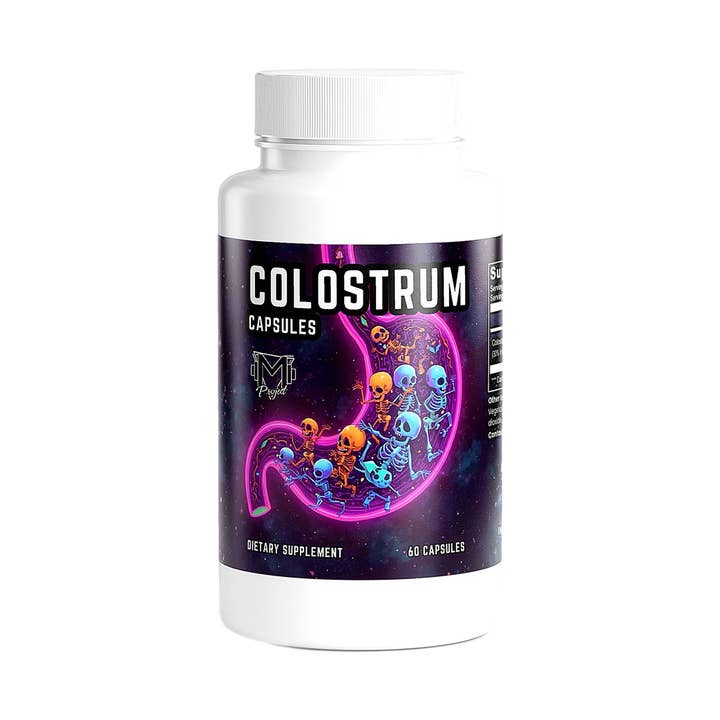 Colostrum Capsules by Project M for wholesale by Mass Cast, LLC