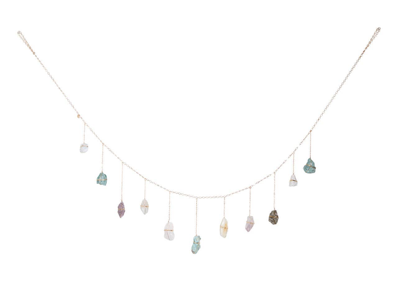 Ariana Ost - Wholesale Bunting/Garland - Rainbow Healing Crystal Garland – Crystal Wall Decor 8