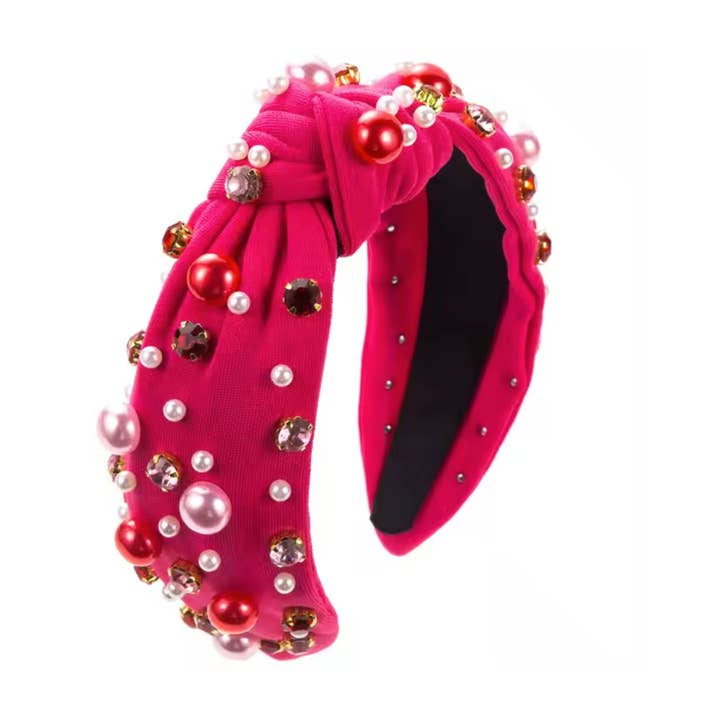 Valois Designs - Vendita all'ingrosso Fascia per capelli - Donna - Cerchietto con Strass a Forma di Cuore di Cupido - San Valentino