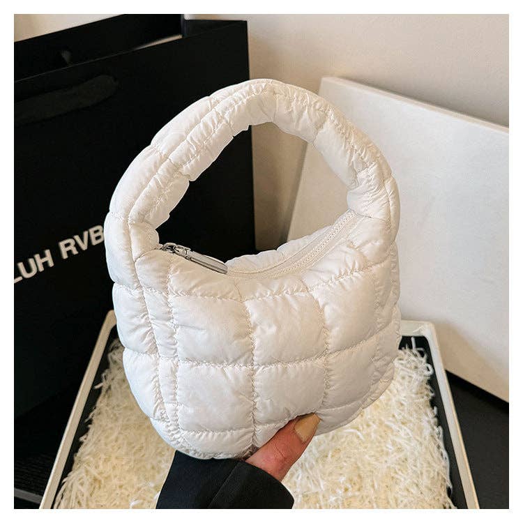 Dipped Shop – wholesale Shoulder bag – women's – Solid Color Cloud Bag Cute Mini Handbag DP684532