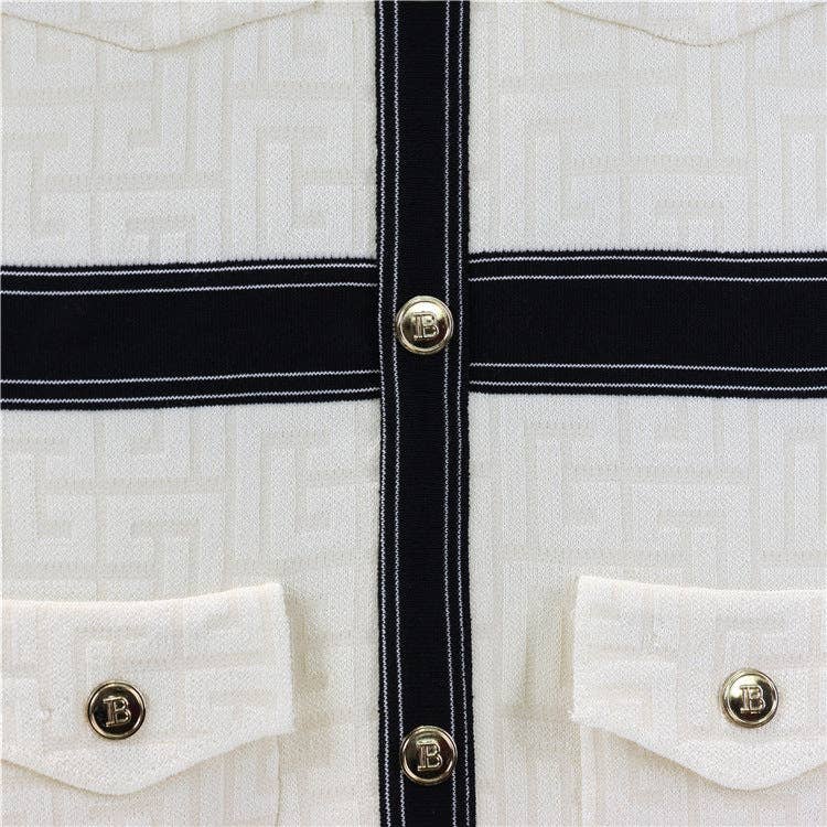 Marayn - Wholesale Dress - Women's - Chic Colorblock Knit Dress Summer ALine Style9