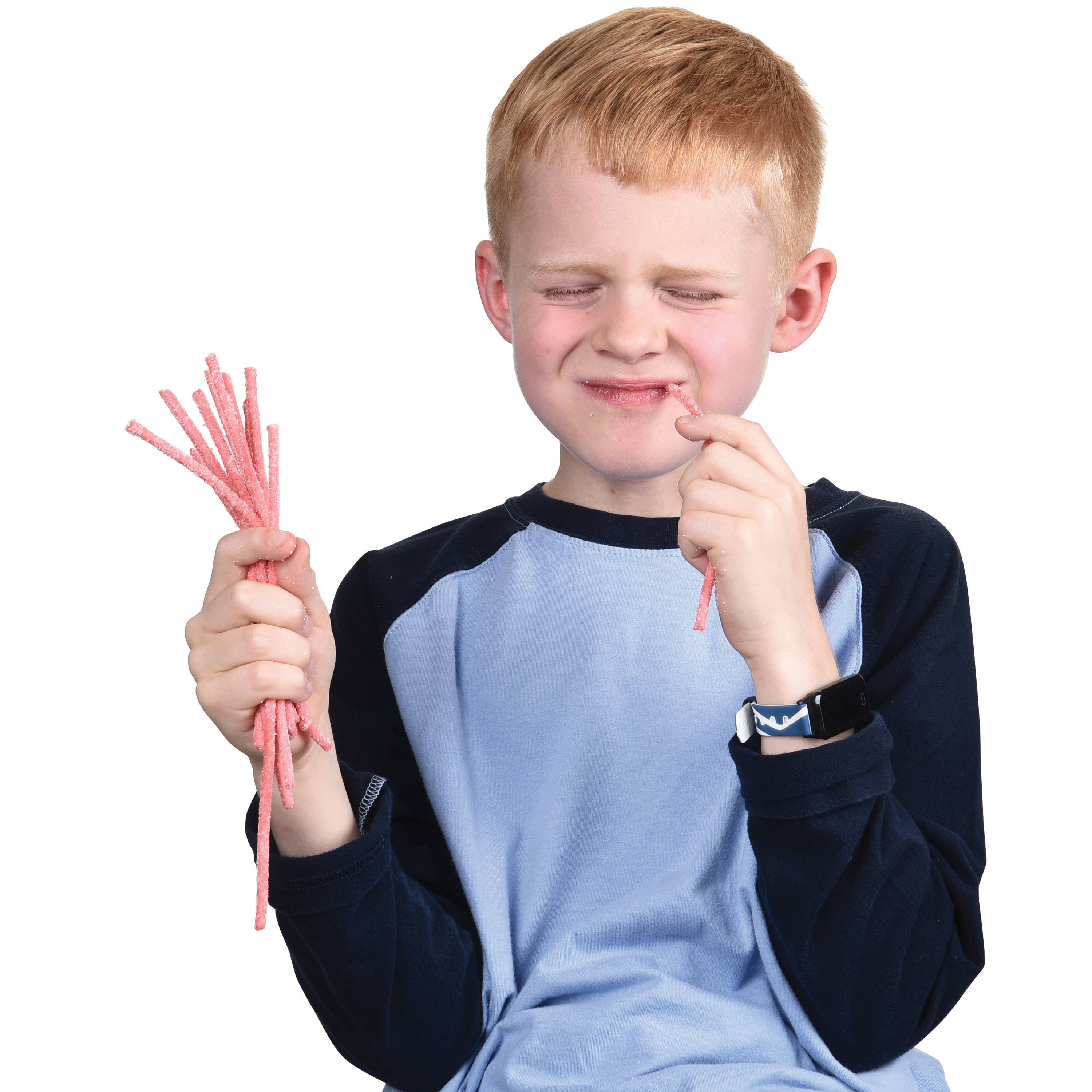 US Toy Company - Wholesale Chewing Gum - Strawberry Sour Bubble Gum Straw 12-unit Display2