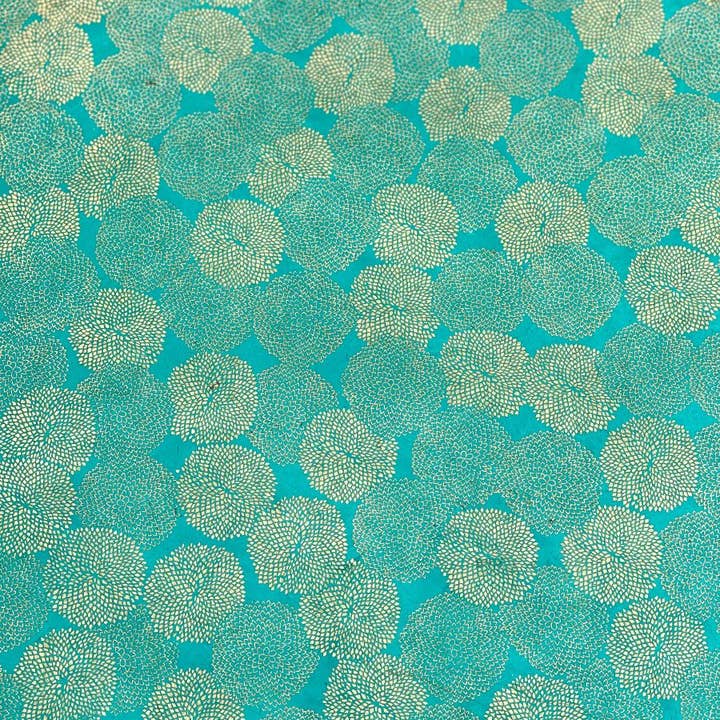 Giftsland - Wholesale Flat Wrap - 20x30 Mums handmade decorative paper1