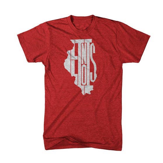 The Stately Shirt Co. - Wholesale Screen Printed T-Shirt - Unisex - Illinois Stately Shirt2
